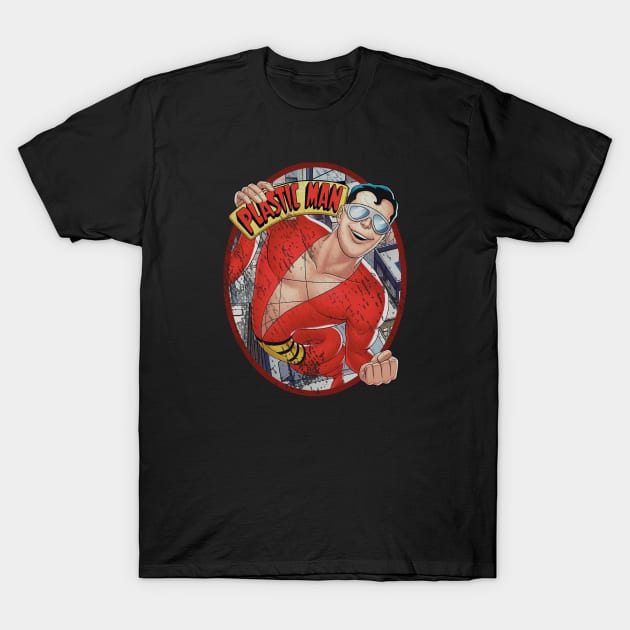 Retro Cartoon Man P T-Shirt by Tricera Tops